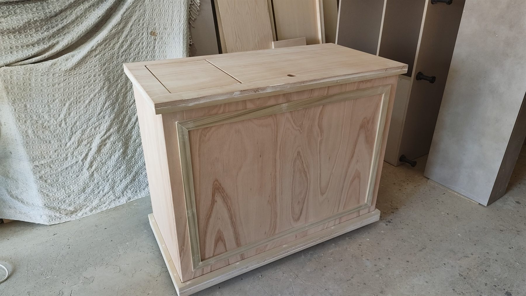 Bespoke bathroom vanity by Dean Paul's Joinery