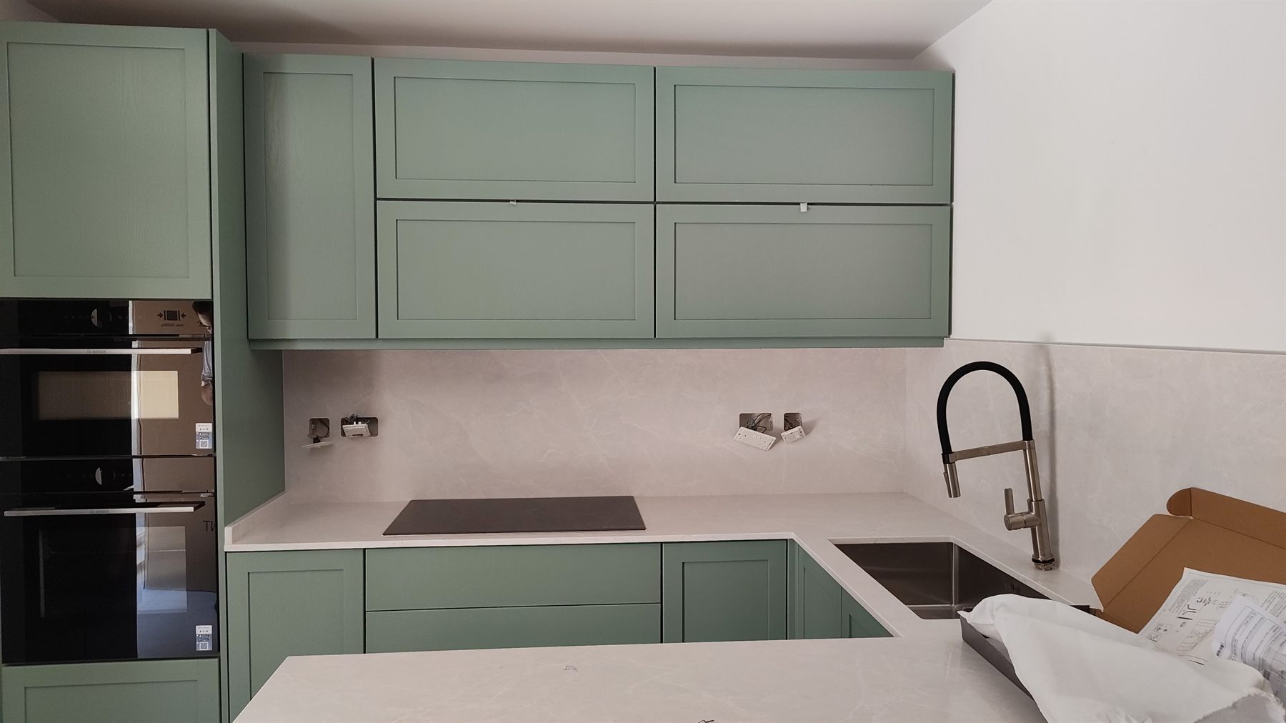 Fitted kitchen by Dean Paul's Joinery